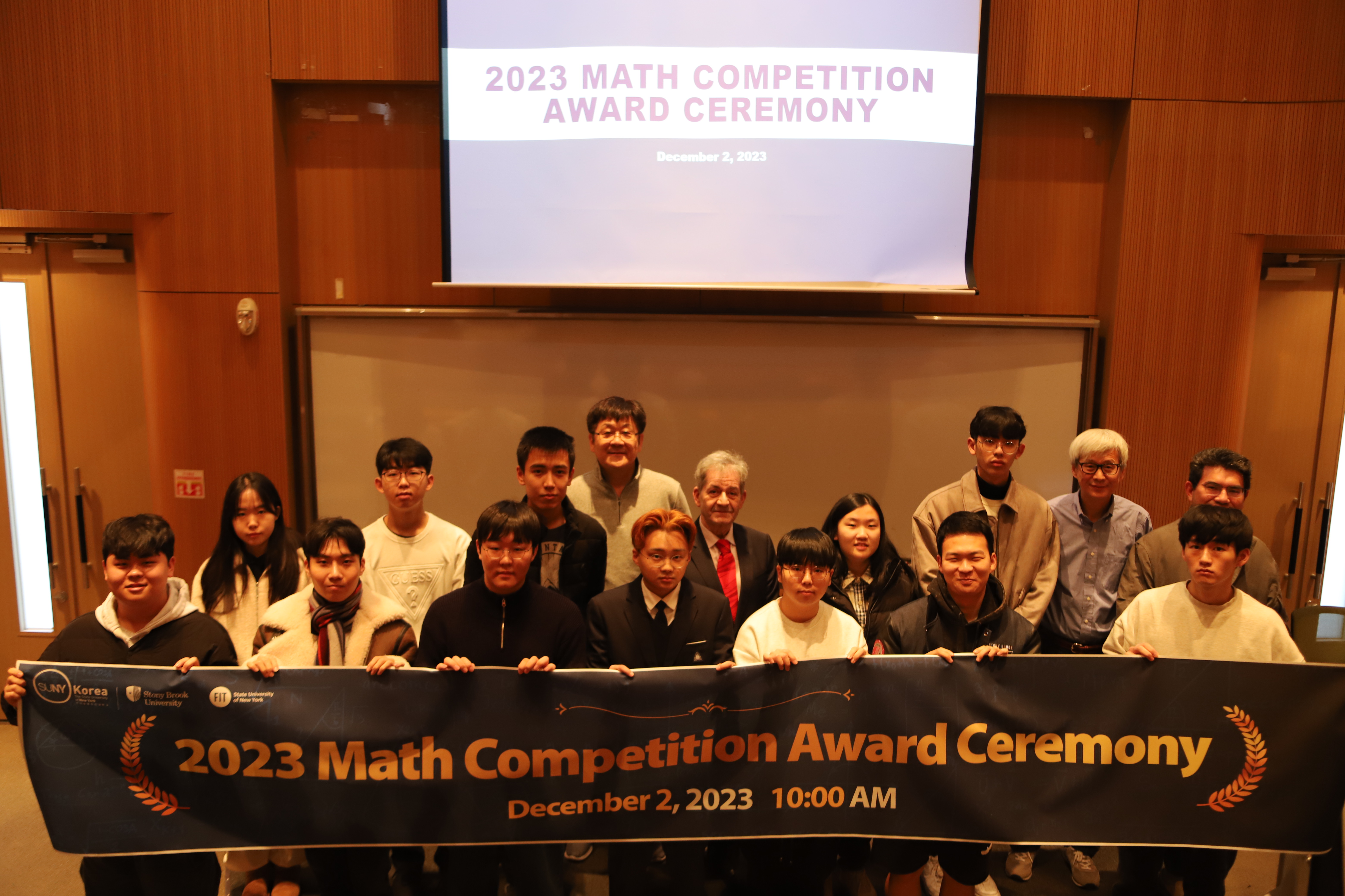 2023 Math Competition Award Ceremony Was Held on December 2nd image
